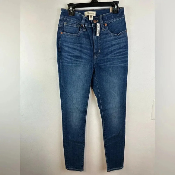 Madewell Curvy High-Rise Skinny Jeans in Lanette Wash Item NA881 Sz 25 - Picture 16 of 16